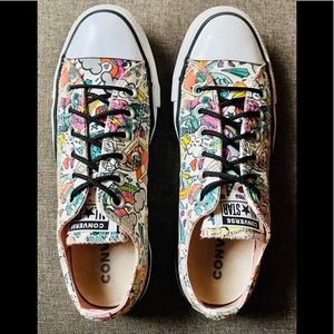 converse chuck taylor all star lo retro pop sneaker